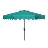 Alcott Hill® Pedrick 8.4' Market Umbrella Metal in Green | 108 H in | Wayfair 07A45018E67B479087BE73382B8B5982