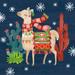 The Holiday Aisle® Lovely Llamas IV Christmas Canvas in Green | 20 H x 20 W x 1.25 D in | Wayfair 2E1167C9A3CC461484A79913315547D0