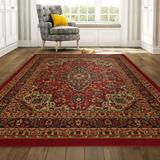 Ottomanson Ottohome Collection Non-Slip Rubberback Oriental Heriz Design Indoor Rugs