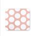 Kate Spade Computers, Laptops & Parts | Kate Spade New York Polka Dot Leatherette Mouse Pad,, Peach Pink Jumbo Dot | Color: White | Size: Os