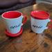 American Eagle Outfitters Dining | Matching Set Ae Mugs W Lid | Color: White | Size: Os