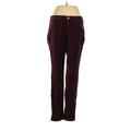 J Brand Jeggings - Low Rise: Burgundy Bottoms - Women's Size 27