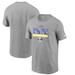 Men's Nike Heathered Gray Los Angeles Rams Super Bowl LVI Champions Locker Room Trophy Collection T-Shirt