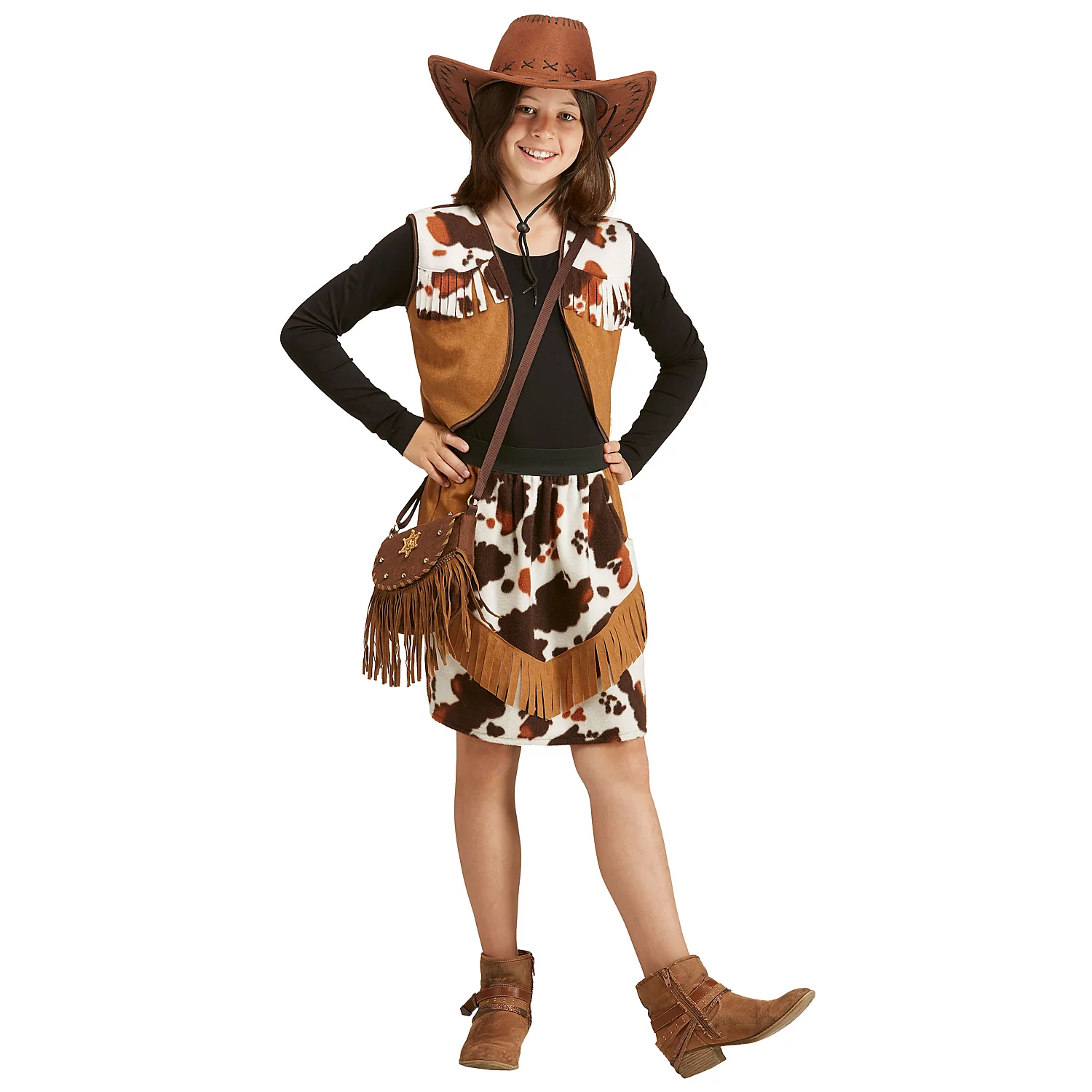 Déguisement de cowgirl "Howdy", pour teenies