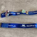 Disney Other | Lanyard With Micky Mouse Pins, Disney Travel | Color: Blue | Size: Os