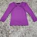 Nine West Tops | Long Sleeve Shirt | Color: Purple | Size: Xs
