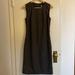 J. Crew Dresses | Jcrew Gray Wool Dress Size 2 With Floral Belt | Color: Gray | Size: 2