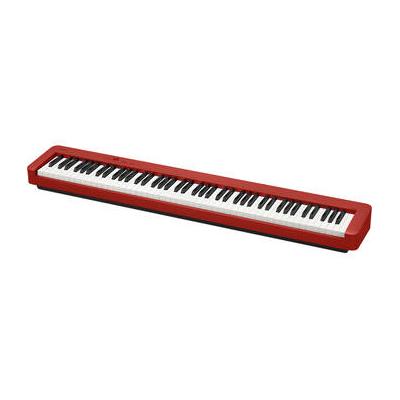 Casio CDP-S160 88-Key Slim-Body Portable Digital Piano (Red) CDP-S160 (RED)