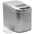 Andrew James Ice Maker Machine, Counter Top Electric Ice Cube Maker For Home, Ice In 10 Mins, Portable, Kitchen Bar Party, 2.2L, No Plumbing Required, Self Cleaning, Scoop & Basket included