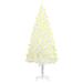 The Holiday Aisle® Artificial Pre-lit Christmas Tree Holiday Decoration Xmas Tree White, Steel in Green | 2' H | Wayfair