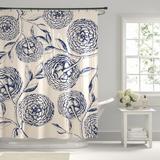 Lark Manor™ Slezak Floral Single Shower Curtain Polyester in Gray | 73 H x 70 W in | Wayfair A726DE9E8F2248858C391DCE4DFAF30E