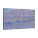 Red Barrel Studio® Waterloo Bridge, London, At Sunset by Claude Monet - Wrapped Canvas Print Canvas | 28 H x 42 W x 1.5 D in | Wayfair