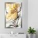 Red Barrel Studio® Bright Blooms II by Lanie Loreth - Painting Plastic/Acrylic in Black/White/Yellow | 49.5 H x 33.5 W x 1 D in | Wayfair