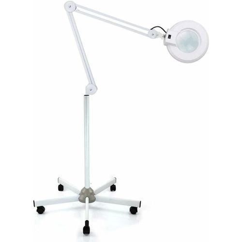 Senderpick - 22W Kosmetik-Lupenleuchte led Beauty Salon Lupenlampe mit Stativ 5-Dioptrien