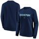 "Everton Fragment Graphic Crew Sweatshirt - Navy Womens"