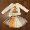 Disney Matching Sets | Disney Minnie Mouse Halloween Matching Set (Size 3t) | Color: Cream/Tan | Size: 3tg