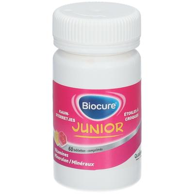 Biocure Junior Kauwsterretjes 60 St Kautabletten Image