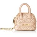 Love Moschino Women's Jc4324pp0fla0 Handbag, Taupe, One Size