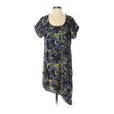 Silence and Noise Casual Dress - Shift: Blue Dresses - Women's Size Small