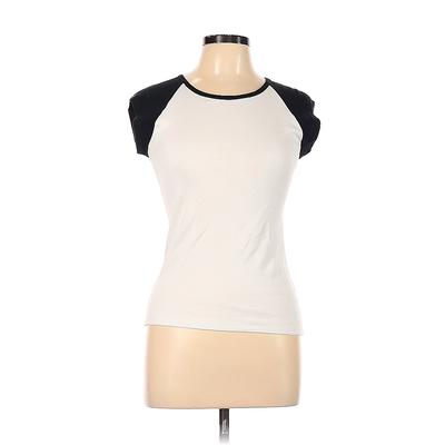 Cafe Press Short Sleeve T-Shirt: Ivory Solid Tops - Women's Size Large