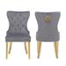 CQZK 21.65" Short Stool Wood/Upholstered/Velvet in Gray | 39.37 H x 20.47 W x 25.59 D in | Wayfair CQZK-20220211005