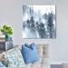 Loon Peak® Misty Forest I (Square) By Katrina Pete Print Canvas in Blue/Gray | 28 H x 28 W x 1.5 D in | Wayfair FCC8ABF2332849AF851BA8B1FEB3A332