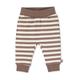 Sterntaler Baby Jungen Hose Baby GOTS Hose Emmi - Baby Hose, Kinder-Hose, Baby-Hose - mit "Mitwachsbund" und Stickerei - braun, 68