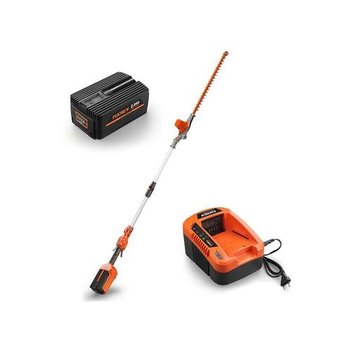 40V Hochheckenschere E920D – Set – Schnittbreite 24cm, Schnittlänge 46cm – mit Akku und Ladegerät