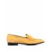 Low-heel Suede Loafers - Yellow - Bally Flats