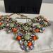 J. Crew Jewelry | Jcrew Necklace | Color: Orange/Silver | Size: Os