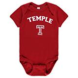 Newborn & Infant Cherry Temple Owls Arch Logo Bodysuit