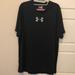 Under Armour Shirts | 2 Under Armour Shirts Both Xl, In Excellent Condition. One Black And One Orange | Color: Black/Orange | Size: Xl