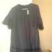 J. Crew Dresses | J.Crew Dress A-Line Eyelet Size M Nwt | Color: Black | Size: M