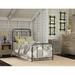 Lark Manor™ Amielia Standard Bed Metal in Black/Brown | 50 H x 39 W in | Wayfair 3C629BC584754C328B1A2D1D9C08E8A4