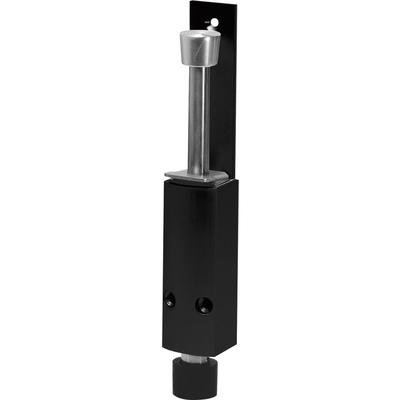 KWS - Türfeststeller 1222 Hub 60 mm, 35 x 225 mm, Aluminium schwarz matt ral 9005 Image