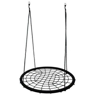 Skecten - Schaukel Nestschaukel Rundschaukel Tellerschaukel Netzschaukel 100cm 200kg Schwarz Image