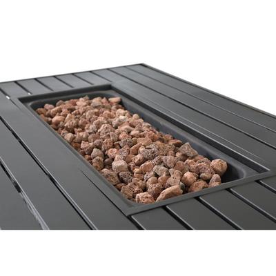 42" Steel Propane Gas Fire Pit Table