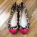 Kate Spade Shoes | Kate Spade Leopard Print Flats. Size 7 1/2 | Color: Pink/Tan | Size: 7