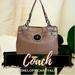 Coach Bags | *Like New* Coach Penelope Carryall | Color: Silver/Tan | Size: Os