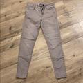 American Eagle Outfitters Jeans | American Eagle High Waisted Jeggings Jeans 4 Reg | Color: Gray | Size: 4