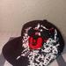 Disney Accessories | Black White Red Hardcore Disney Mickey Mouse Hat Youth | Color: Black/White | Size: Unisex Youth