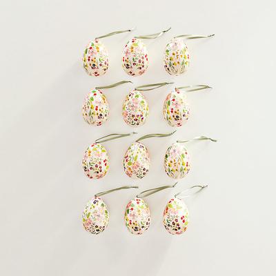 Hanging Easter Eggs Set/12 - Multi - Ballard Designs