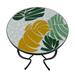 Lori Mosaic Folding Side Table by Saint Birch in Green Yellow