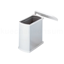 Hailo Abfallsammler 3418001 MF Swing w Uno 18 Liter weiß Image