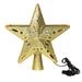 Neat Market Christmas Glittered Star Tree Topper Plastic in Gray/Yellow | 9 H x 10 W x 2 D in | Wayfair CHRISTMAS-TREE-STAR-GOLD