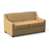 Edgecombe Furniture Phillips 68" Recessed Arm Sofa Bed w/ Reversible Cushions Polyester in Red | 34.5 H x 68 W x 36 D in | Wayfair 21958PDORCAM03