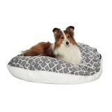 Quiet Time MidWest Homes for Pets Over-Stuffed Dog Bed feat Polytetrafluoroethylene with/Fleece Pattern /Fleece in Gray | Wayfair PF0034T-FGY