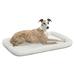 MidWest Homes for Pets Quiet Time Fleece Pet Bed Polyester in White | 3 H x 36 W x 23 D in | Wayfair 40236