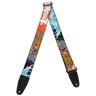 Levys Poly Print Strap 2"" Tiger