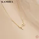 KAMIRA – collier bohème en argent Sterling 925 broche géométrique Zircon blanc pendentifs pour